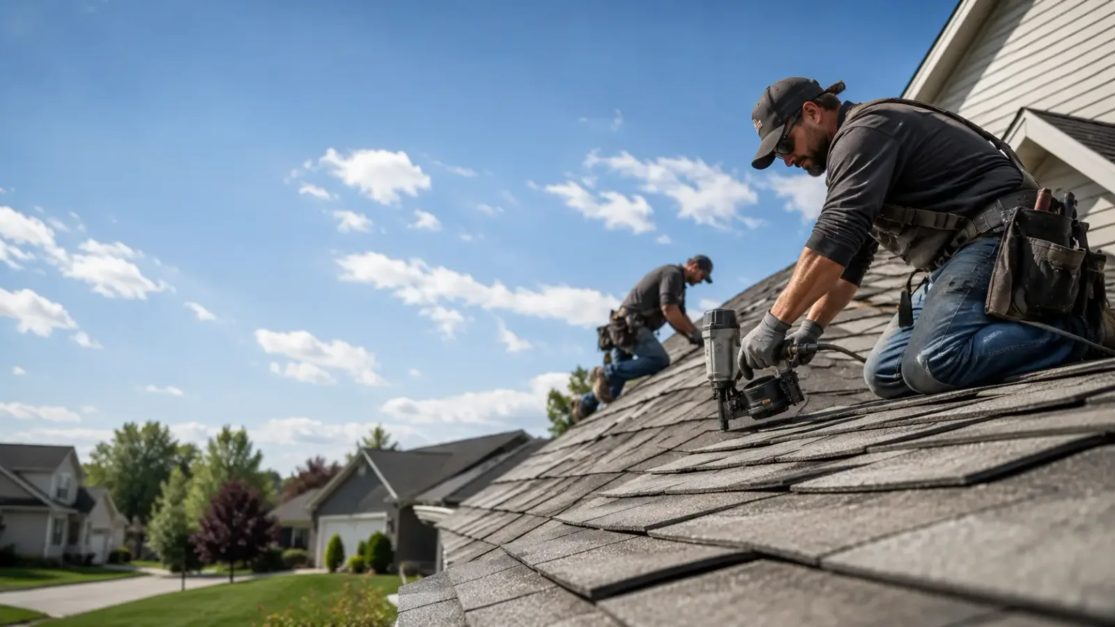 Storm Damage Roof Repair in Manhattan, IL near me
